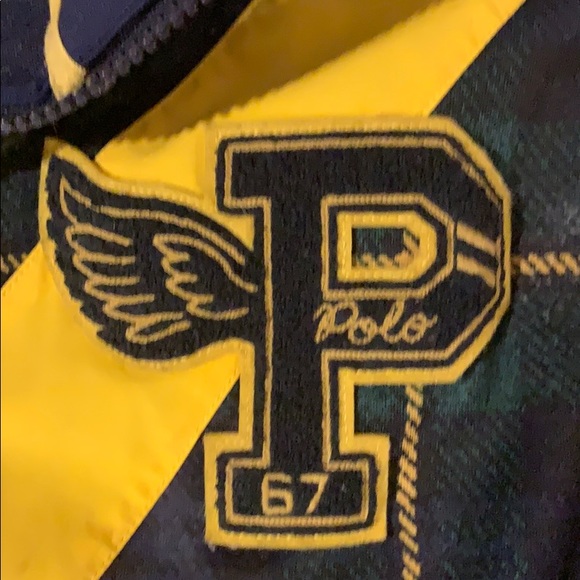 Polo Varsity Tartan Track Jacket - Picture 2 of 4